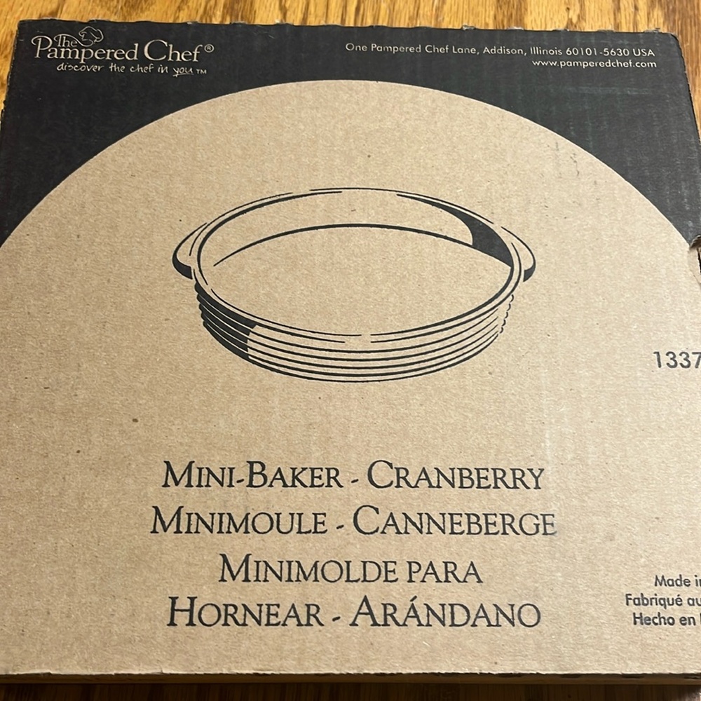 Mini-baker cranberry